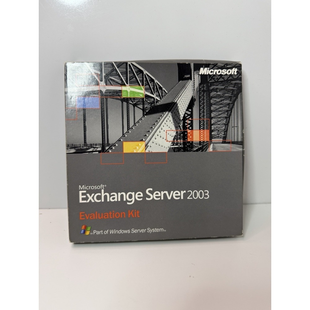 Vintage Microsoft Exchange Server 2003 Evaluation Kit – 6 Disc Box Set